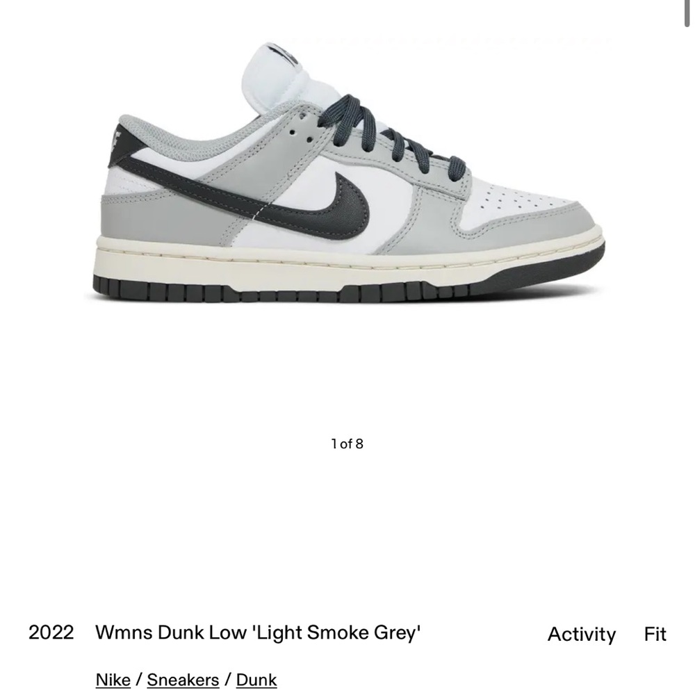 Nike Women’s Dunk Low (Light Smoke Grey)